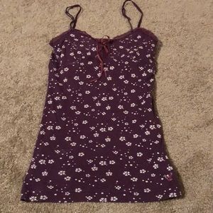 Floral Spaghetti strap top